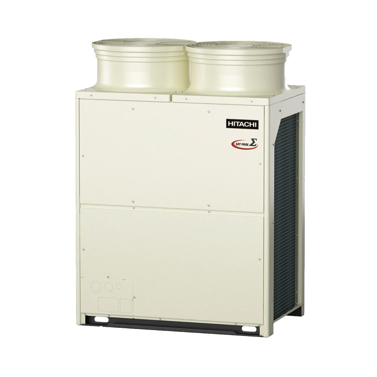 Hitachi Set Free Sigma twin-fan rooftop VRF outdoor unit