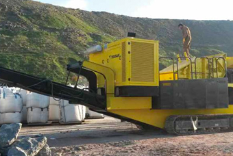 Mobile Stone Crusher, Turkey