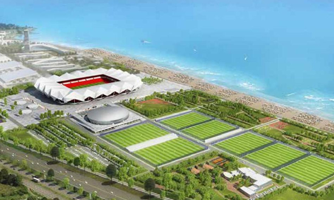 Trabzon Akyazi Stadium Project, Turkey